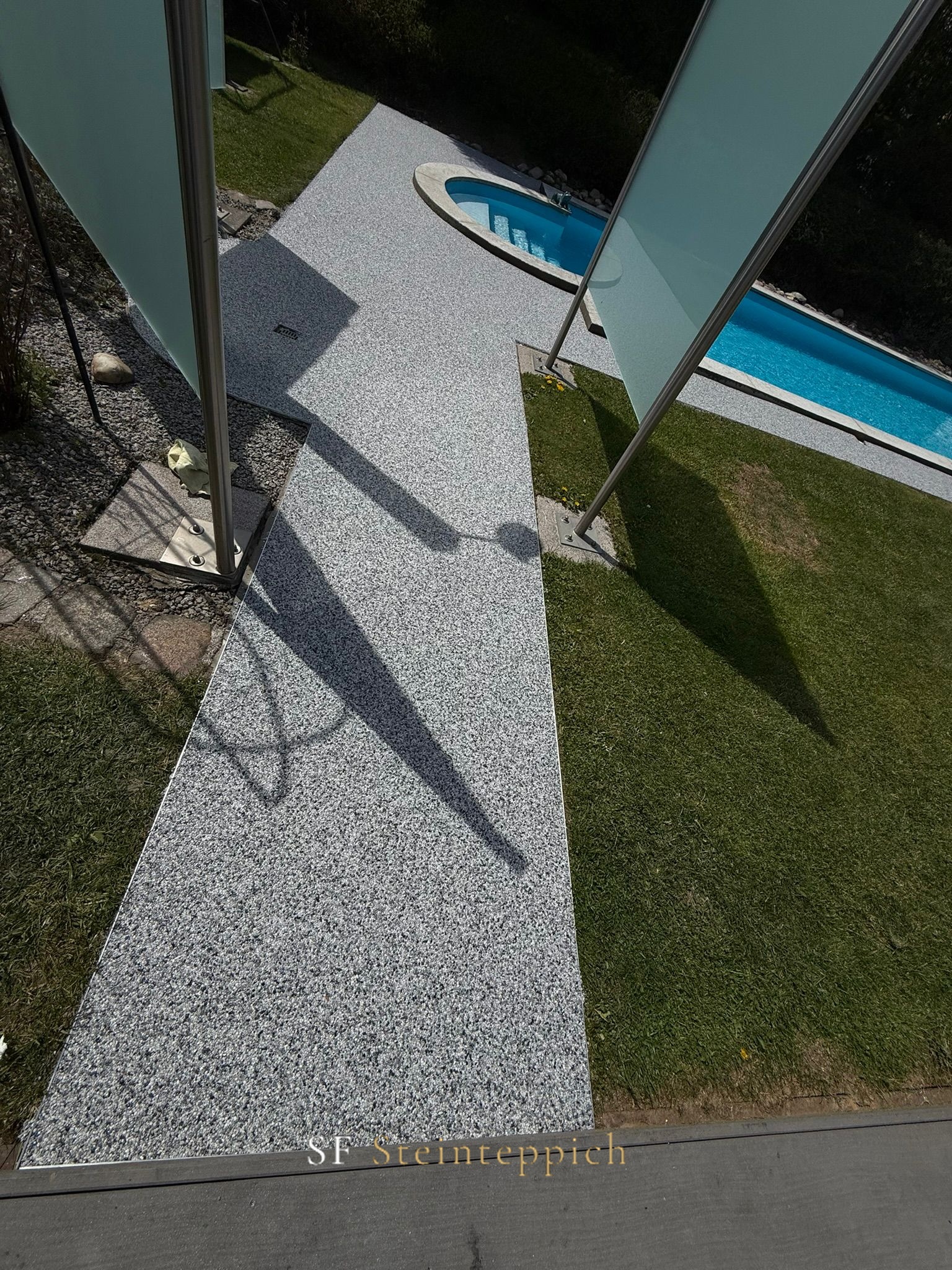 Pool Steinteppich – Ansicht 3