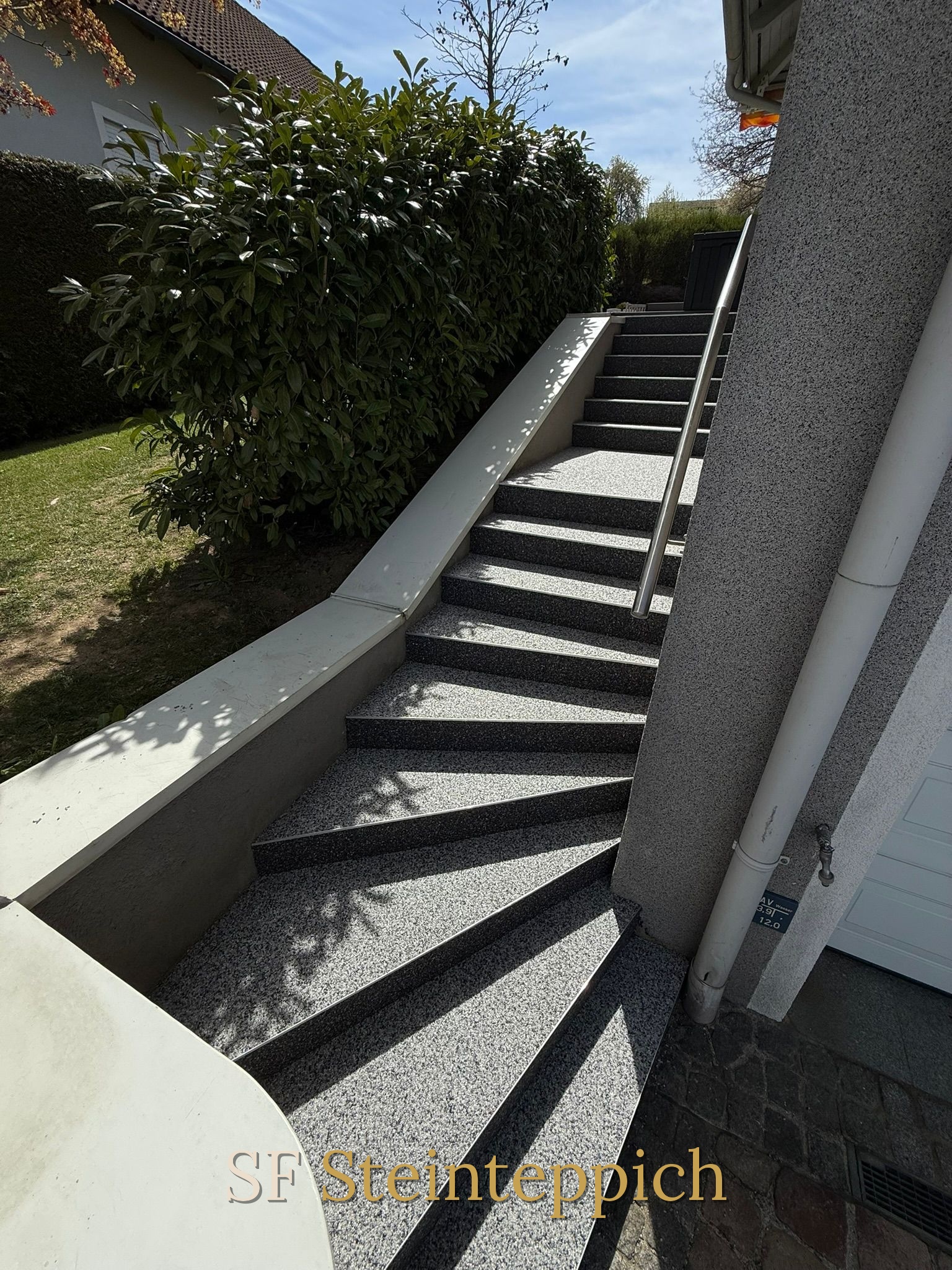 Steinteppich Treppen – Ansicht 2