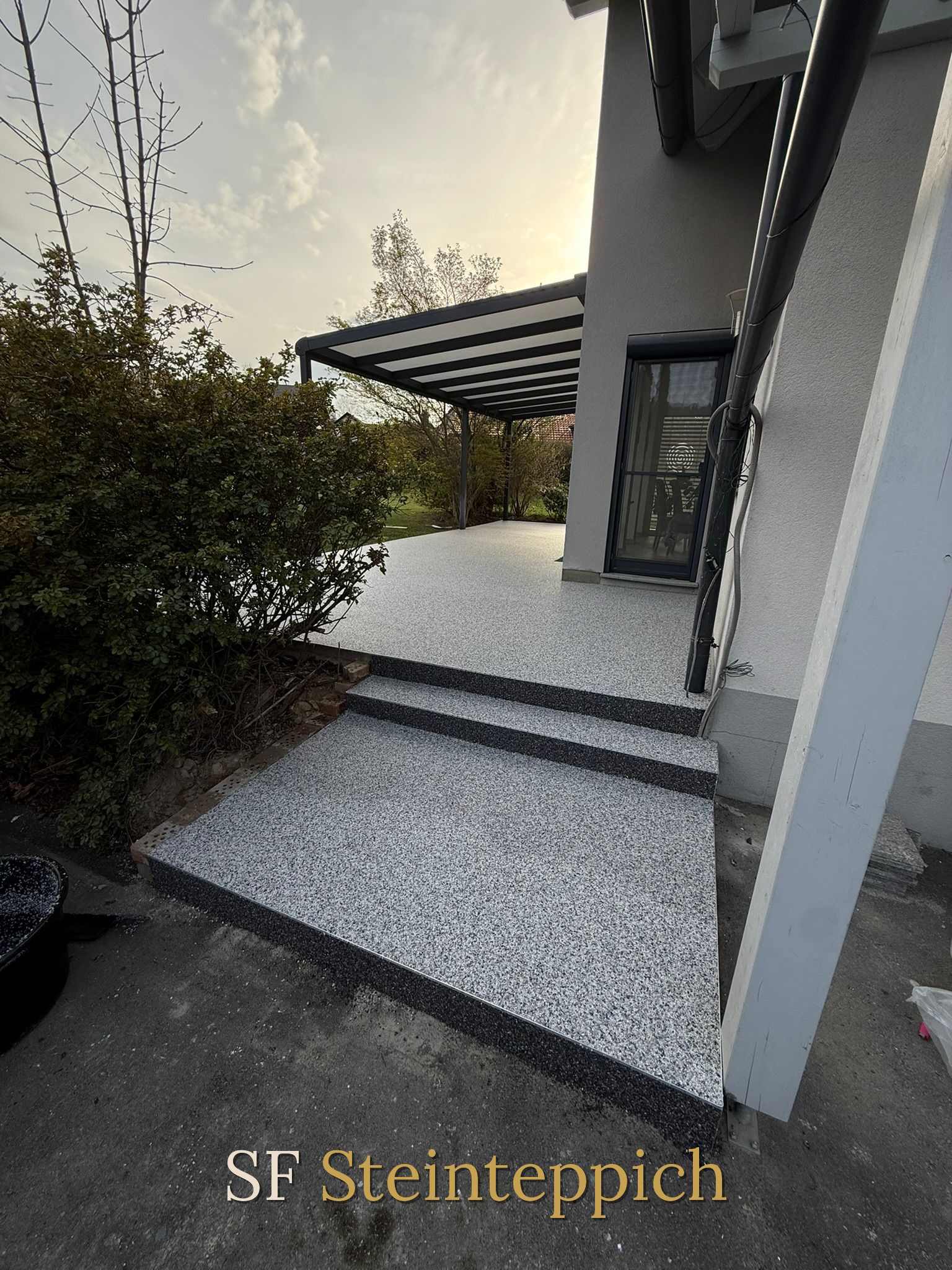 Steinteppich Treppen – Ansicht 4