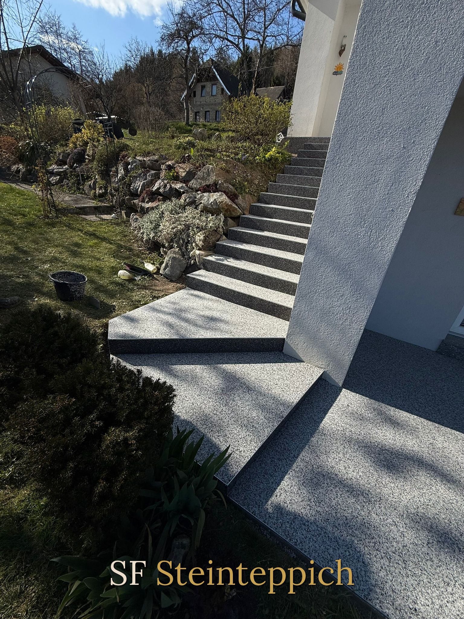 Steinteppich Treppen – Ansicht 5